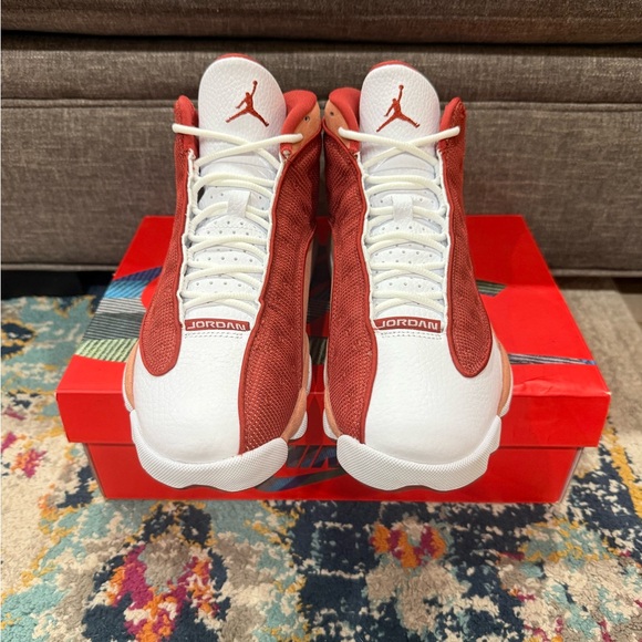 Size 9.5 - Air Jordan 13 Retro “Dune Red” - Picture 3 of 5